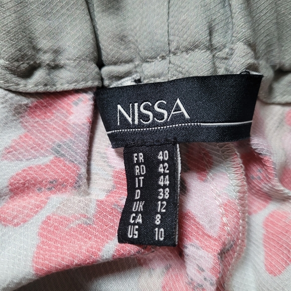 NISSA wide leg floral pant - Picture 4 of 5